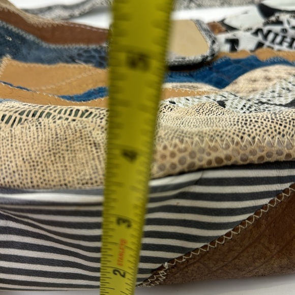 Women's lightweight patchwork shoulder bag - Picture 7 of 8